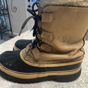 ☘️ Men’s Sorel Caribou Snow boots,  waterproof lace up winter boots size 10